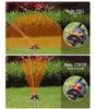 19-Hole Automatic Swing Sprinkler for Concrete Bridge and Yard Maintenance