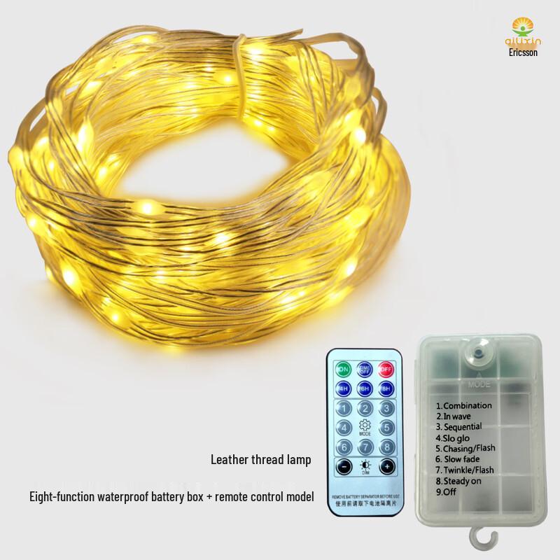 Xuan Yong Remote Control USB Rechargeable Multicolor String Lights