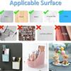1-40Bags Velcro Double-Sided Self-Adhesive Fastening Tape Nylon Sticker Hook Loop Fastener Tape for Home Carpet Anti Slip Mat