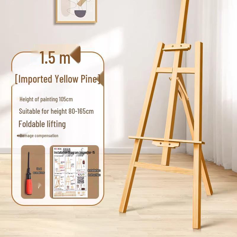 

Складной деревянный детский мольберт и доска для эскизов для студентов-художников