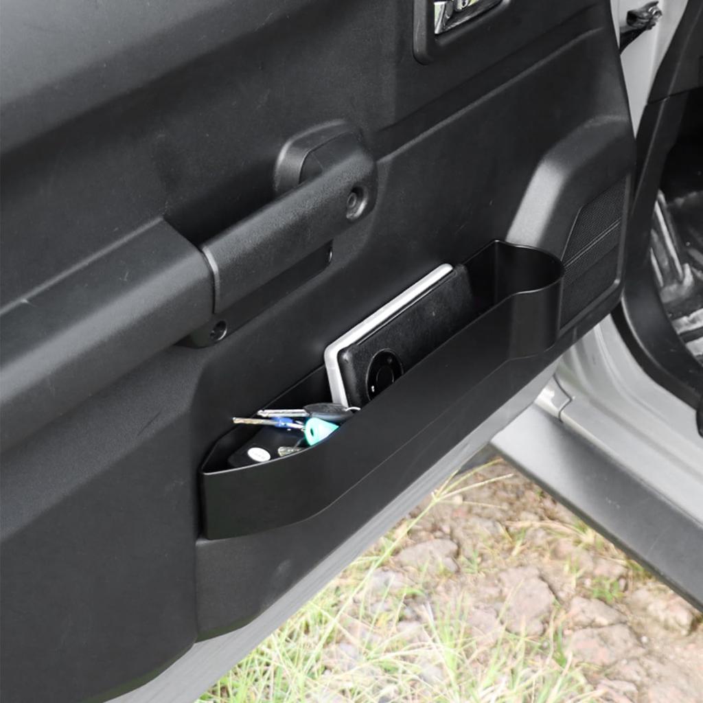 New Suzuki Jimny Door Storage Boxes for Jimny Sierra and Nomad Side Gap Storage Boxes with Interior and Custom Set of 2 and JB64, JB74, JC74, Non-Slip