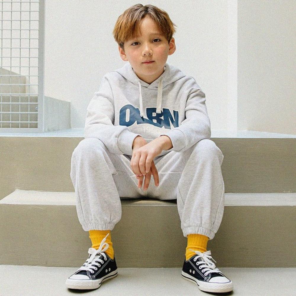 

Оливан Меланж Худи с карманом-кенгуру и низ melange/130