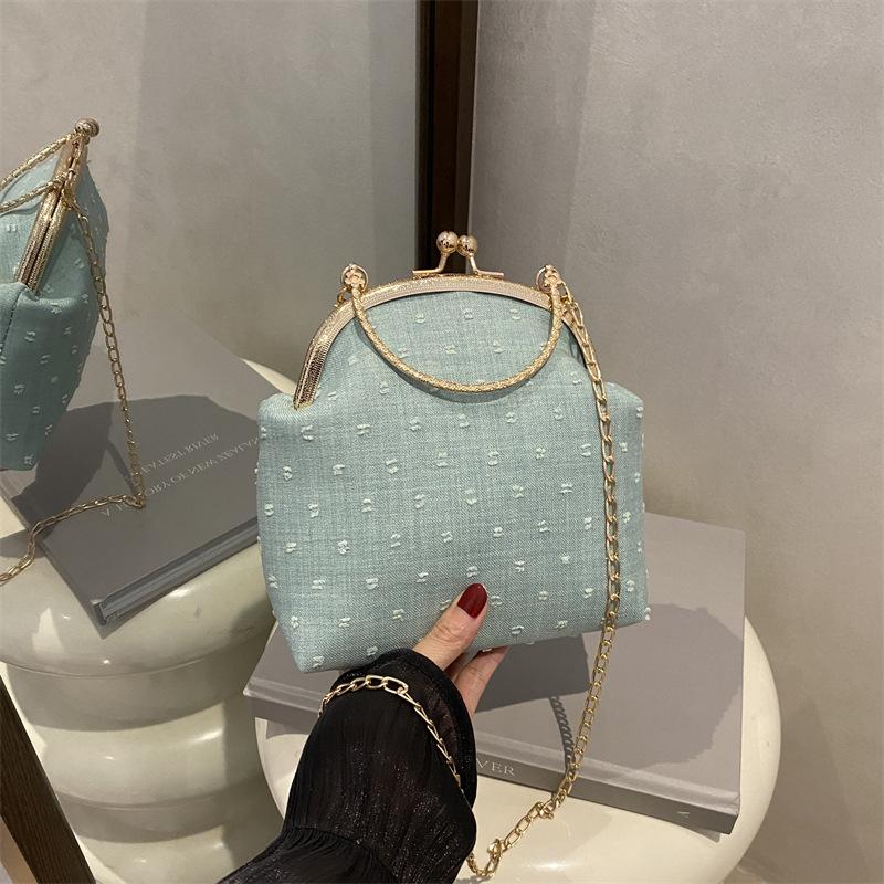 Fashi Elegant Dinner Shoulder Bags for Women Casual Ladies Chain Crossbody Bag Clutch Simple Female Phe Handbags Purse
