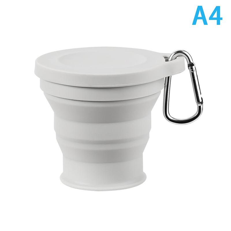 1pc Soft Silicone/Plastic Retractable Folding Water Cup Outdoor Activity Lightweight Drinking Cup Travel Telescopic Collapsible