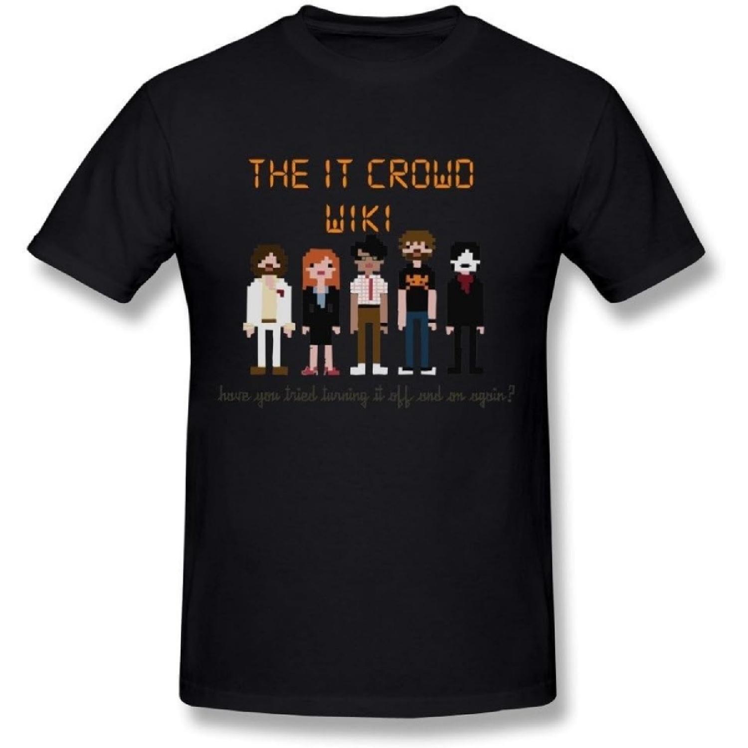 Hsuail Men s The It Crowd Sitcom T-Shirt S