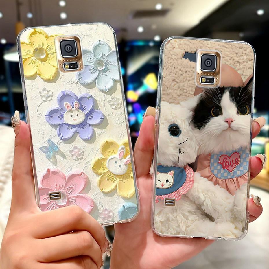 Neues Design Handyhülle Für Samsung Galaxy S5 5.1" Klare TPU Schlanke Rückseite Abdeckung Für Samsung S5 G900F G900I Weiche Silikon Hüllen