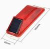 Solar LED Traffic Warning Strobe Light for Nighttime Contours and Barriers