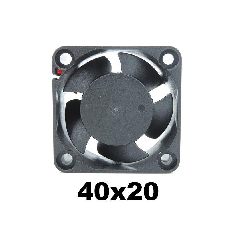 30mm 40MM 50MM 60MM 70MM 80MM 90MM 120MM Cooling Fan Brushless Motor Case Fan Quiet Fan 2PIN for 3D print 4010 12025 8010 w1