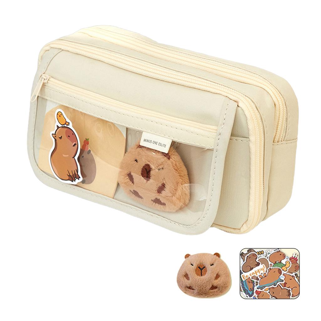 Pencil Bag Stationery Bag Pencil Case Large Capacity Pen Pouch Desk Organizers Marker Pen Case School Office Supplies