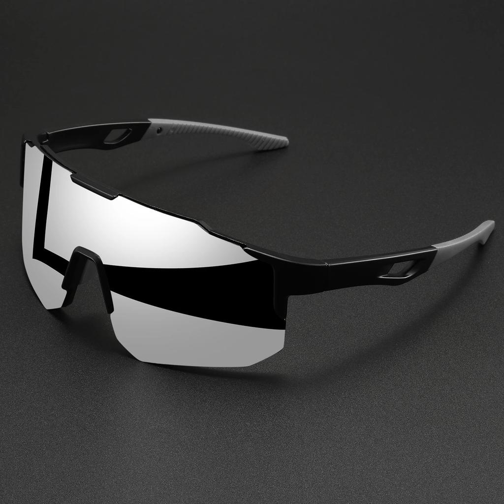 New UV400 Protective Sports Eyewear - Lightweight Full-Cover Lens, Unisex Wrap-Around for Cycling, Hiking & Daily Use