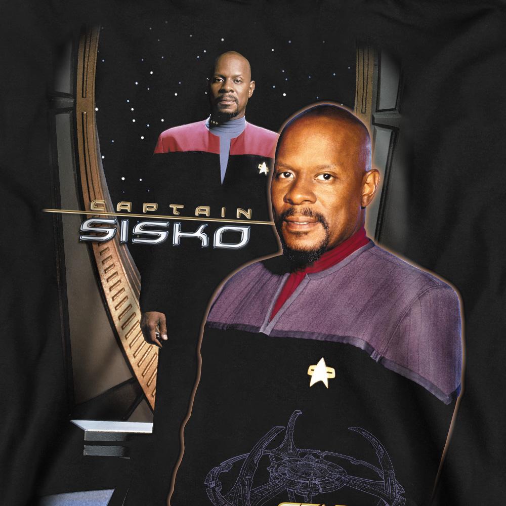 STAR TREK Unisex Adult Captain Sisko Sweatshirt
