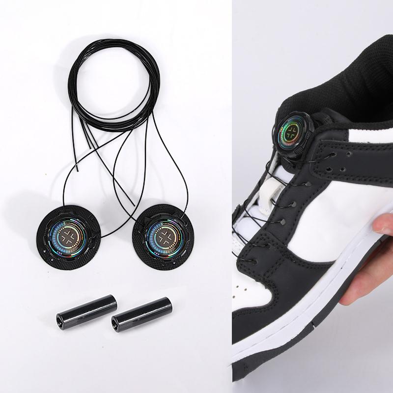 

Металлическая проволока поворотная автоматическая пряжка веревка шнурки для кроссовок шнурки без завязок шнурки для обуви быстрая фиксация шнурки для спортивной обуви as the picture