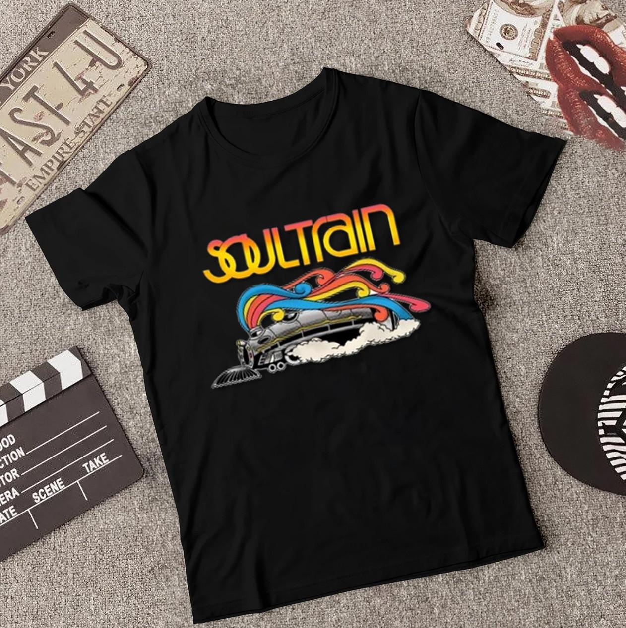 Soul Train Tv Show Men s Black T-Shirt 86A XL