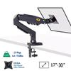 Verstellbare PC-Monitorarm-Halterung, Volle Beweglichkeit, Einzelarm, Schreibtischmontage, Halterung für 30” LCD-Bildschirm, Robuster Monitorarm