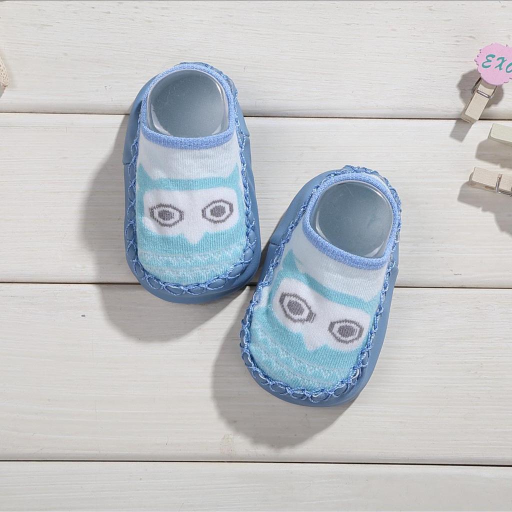 New Spring & Autumn Cartoon Baby Shoes & Socks - Soft Sole Walking Socks for Boys & Girls