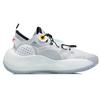 Li Ning BADFIVE Vintage Basketball Shoes Women's Low Top Standard White/Ivory AGBR042-1