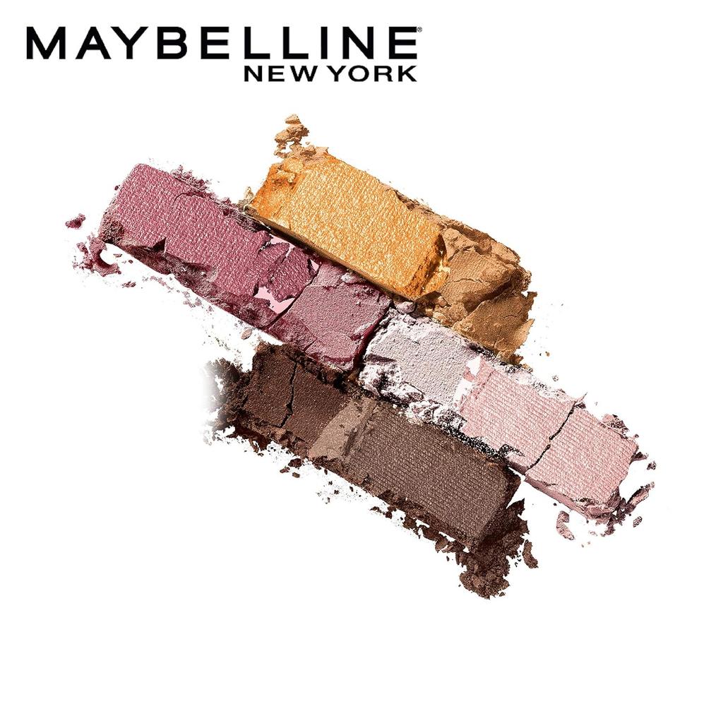 Maybelline New York Lidschattenpalette 6 Hochverblendbare Farben Transparenter Finish City Mini Coney Island Pops