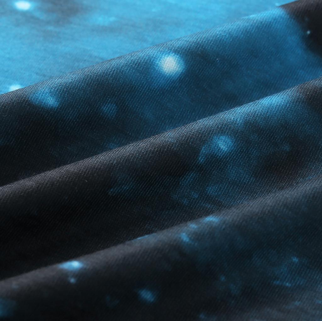 Men's Street Fashion Casual Interesting Design Printed Round Neck  Short Sleeve