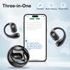 M76 Bluetooth AI Translator Device Real-time Translation Earbuds Noise Cancelling Long Battery Life Earphone For Travel Business