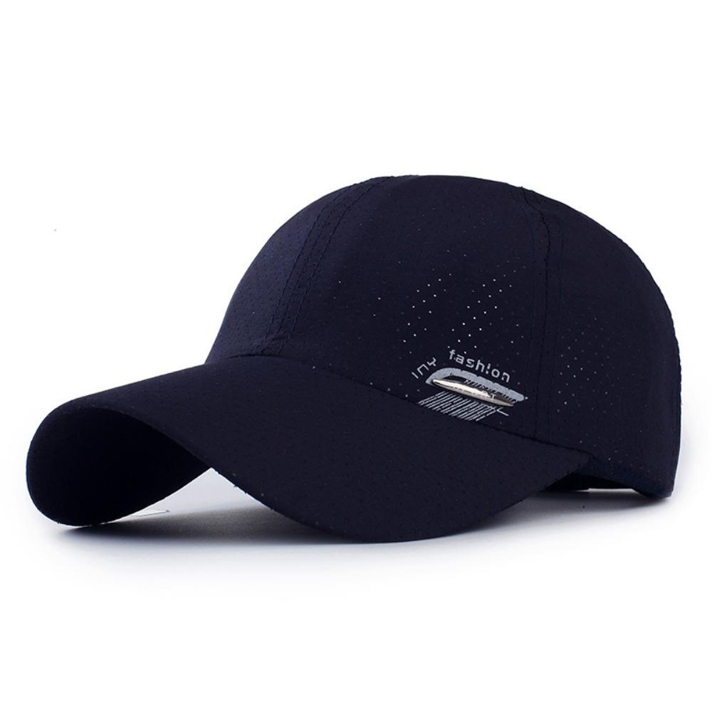 Sun Protection Quick-Drying Hat Breathable Perforated Travel Sports Hat Baseball Cap  For Women Men