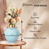 Unbreakable Metallic Flower Vase for Home Decor | Aesthetic Flower Vase Gift for Wedding, Housewarming, Parties, Gatherings