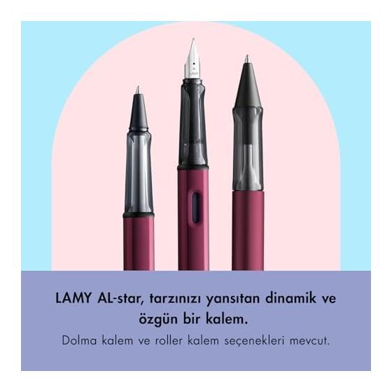 LAMY AL-star Fiery Red Ballpoint Pen L2D9 Limited Edition 2024 Special Edition Knock-Type