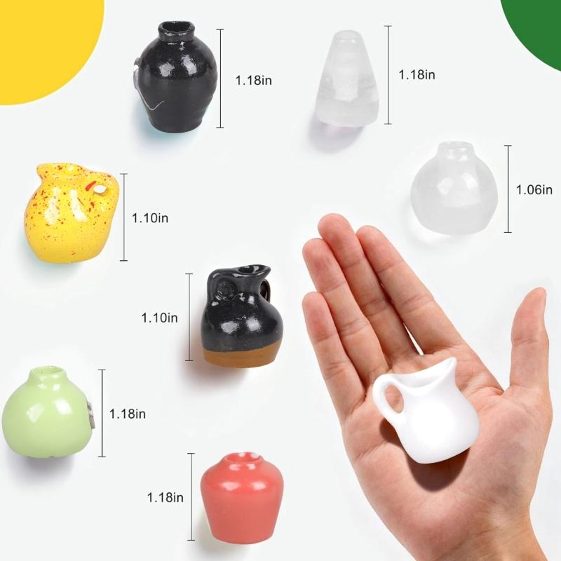 Set Of 8 Creative container fashion Magnetic Fasteners Smooth Plastic Finish For visual installations