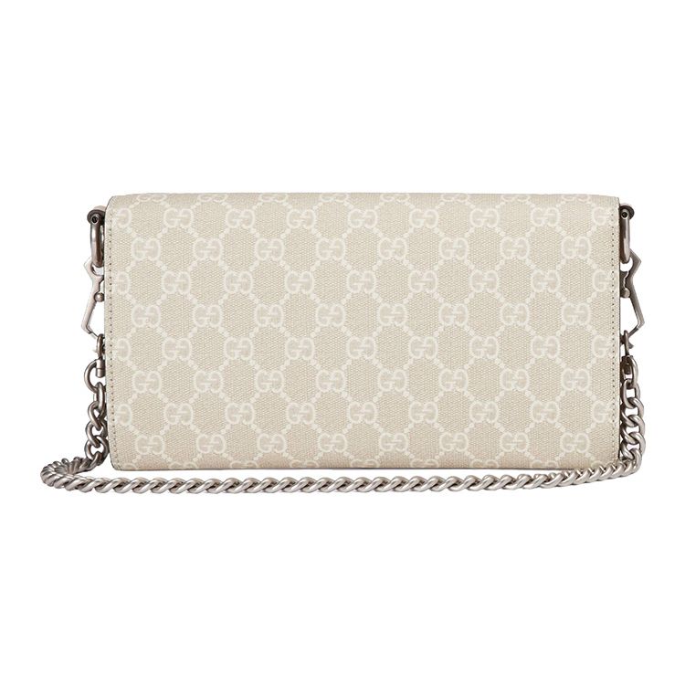 Gucci Dionysus Antique Silver Tiger Head Closure Canvas Crossbody Shoulder Bag Women Bags 731782-UULAK-9682