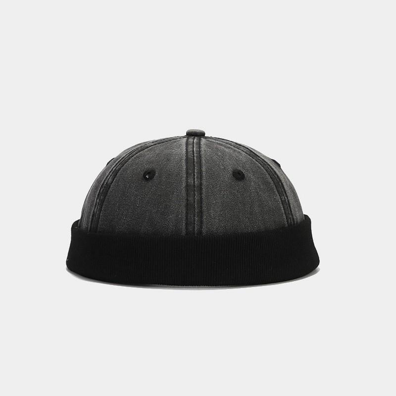 Vintage Cotton Baseball Cap With Sun Protection For Men And Women Urban Street Style Black