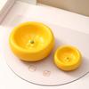 Creative Orange Shape Pet Bowl Household Cat and Dog Food Basin High Value Cat Bowl Dog Bowl Ceramic Drinking Bowl