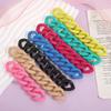 Matte Macaron Oval Buckle Chain - DIY Bag Accessory