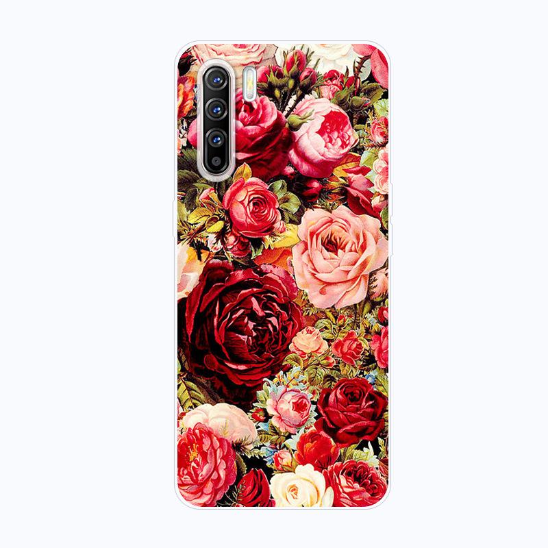 For OPPO Find X2 Neo Case Shockproof Soft silicone TPU Back Cover For OPPO FindX2 Neo Phone Cases Find X2 Lite Case Cute Cartoon