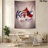 Harry Kane Icon  Wall Hanging Printed Fabric Blanket Decorative Tapestries for Bedroom Living Room Home Decor