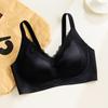 Original patented latex underwear women's big breasts show small gathering upper support anti-sagging soft support no steel ring no magnetic bra
