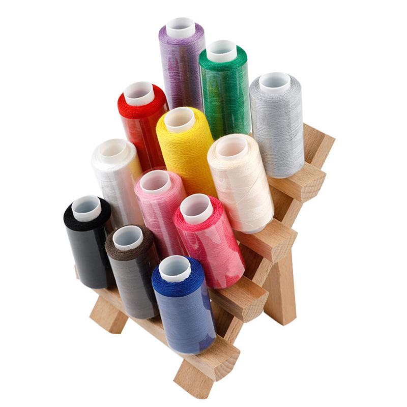 12/20/30/60-Axis Wooden Sewing Thread Rack Sewing Storage Tool Embroidery Thread Rack Manual Sewing Diy Storage Rack