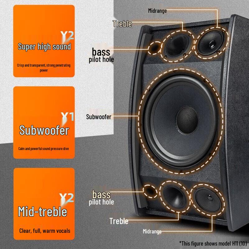 SANSUI H11 Smart Home KTV Audio System CN Plug (adapter Included)