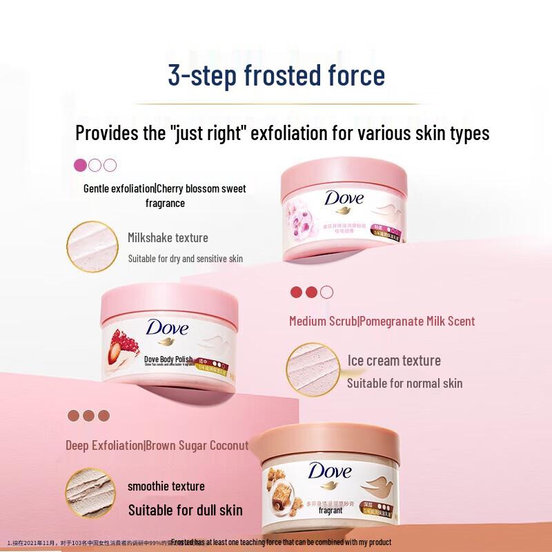 Dove Granatapfel & Sheabutter Duschpeeling 280g