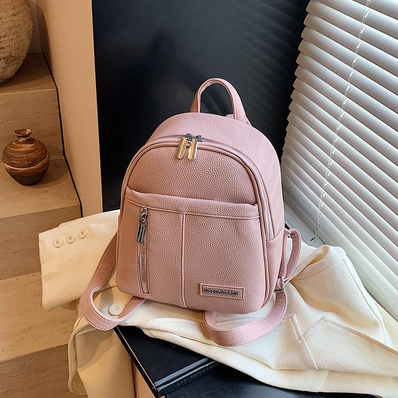 Mode Vielseitiger Pendlerrucksack Damen Neu Große Kapazität Schlicht Vielseitig Reise Kleiner Rucksack