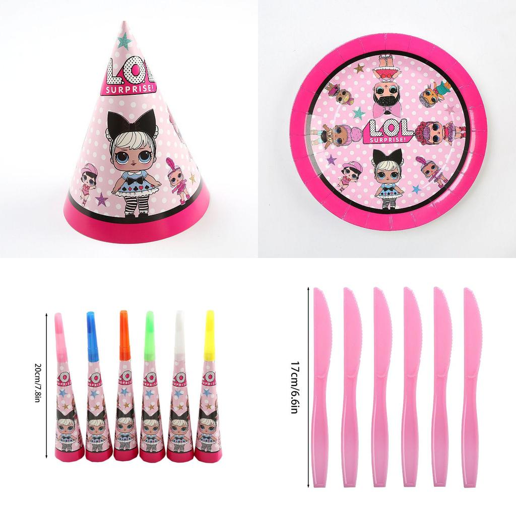 Delightful Lol Theme Party Supplies For Vibrant Birthday Decorations And Favors