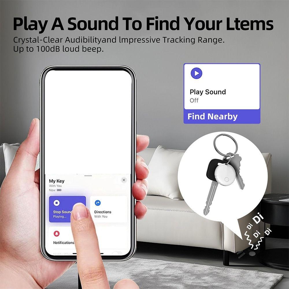 Find My APP Mini Pet Smart GPS Tracker Global Positioning Portable Key Finder Intelligent Dog Bluetooth Tracker for Elderly
