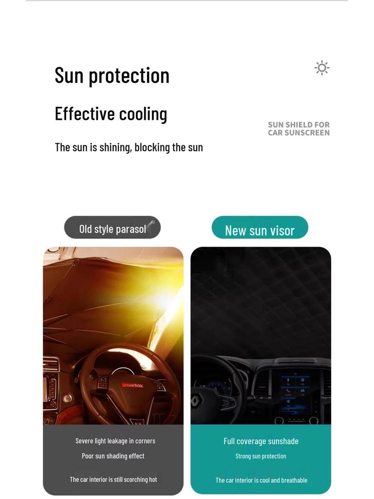 Winter Car Windshield Snow Cover - Anti-Freeze, Anti-Frost, Thickened Protection