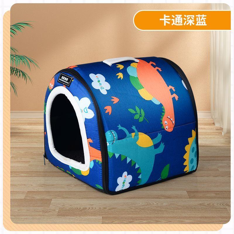 Наполнитель для кошачьего туалета полузакрытый термальный кошка собака хомяк зимний теплый плюшевый двойного назначения питомец M  3kg  2.5kg