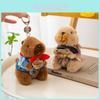 Groundhog Cartoon Plush Keychain With Fun Sound For Bag Accessories And Gifts