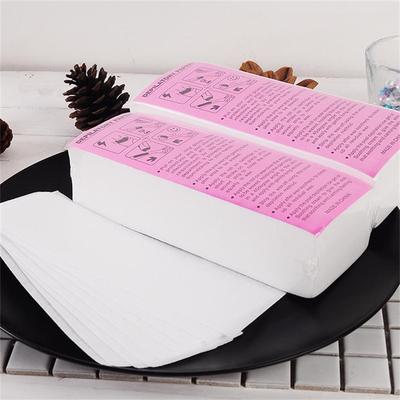 Großhandel Hohe Qualität 100/200/500/1000 Stück Vlies Körpertuch Haarentfernung Wachspapier Rolle Haarentfernung Epilierer Wachsstreifen Papier