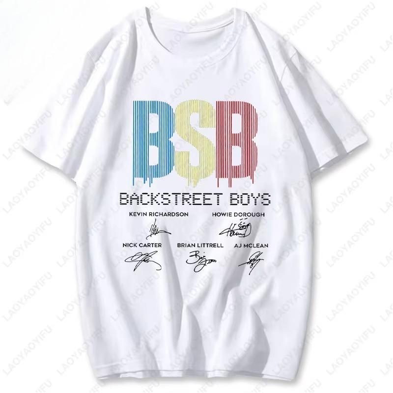 2026 New Backstreet Boys Sphere Tour Portrait Graphic T Shirt 90s American Boy Band Vintage Nostalgia Fan Concert Streetweargift