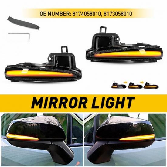 For Toyota Highlander MK4 - XU70 Sequential Mirror LED Turn Signal Light