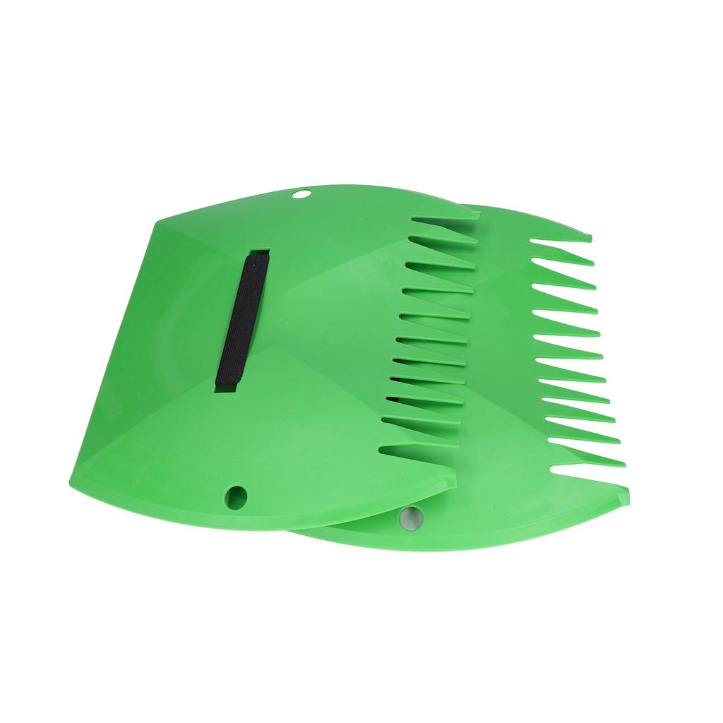 Gardenised Pair of Leaf Scoops Easy To Clean Save Time Leaf Scoops Hand Rakes for Garden and Yard
