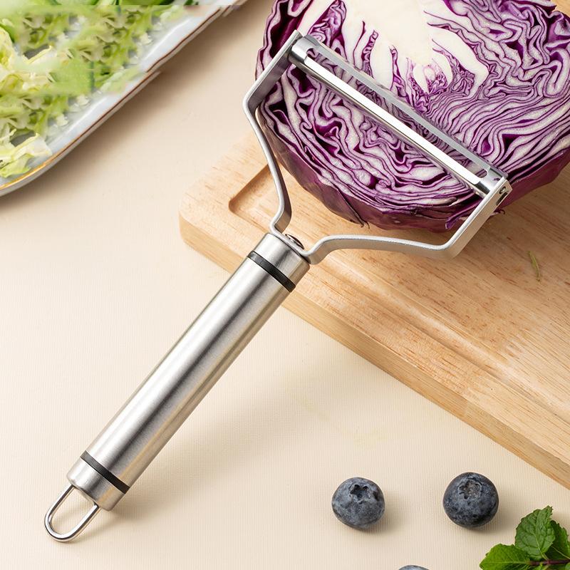 Stainless Steel Peeler Cabbage Shredder Slicer Peeler Cabbage Cutter Grater Shredder Vegetable Fruit Peeling Remover Kitchen Too