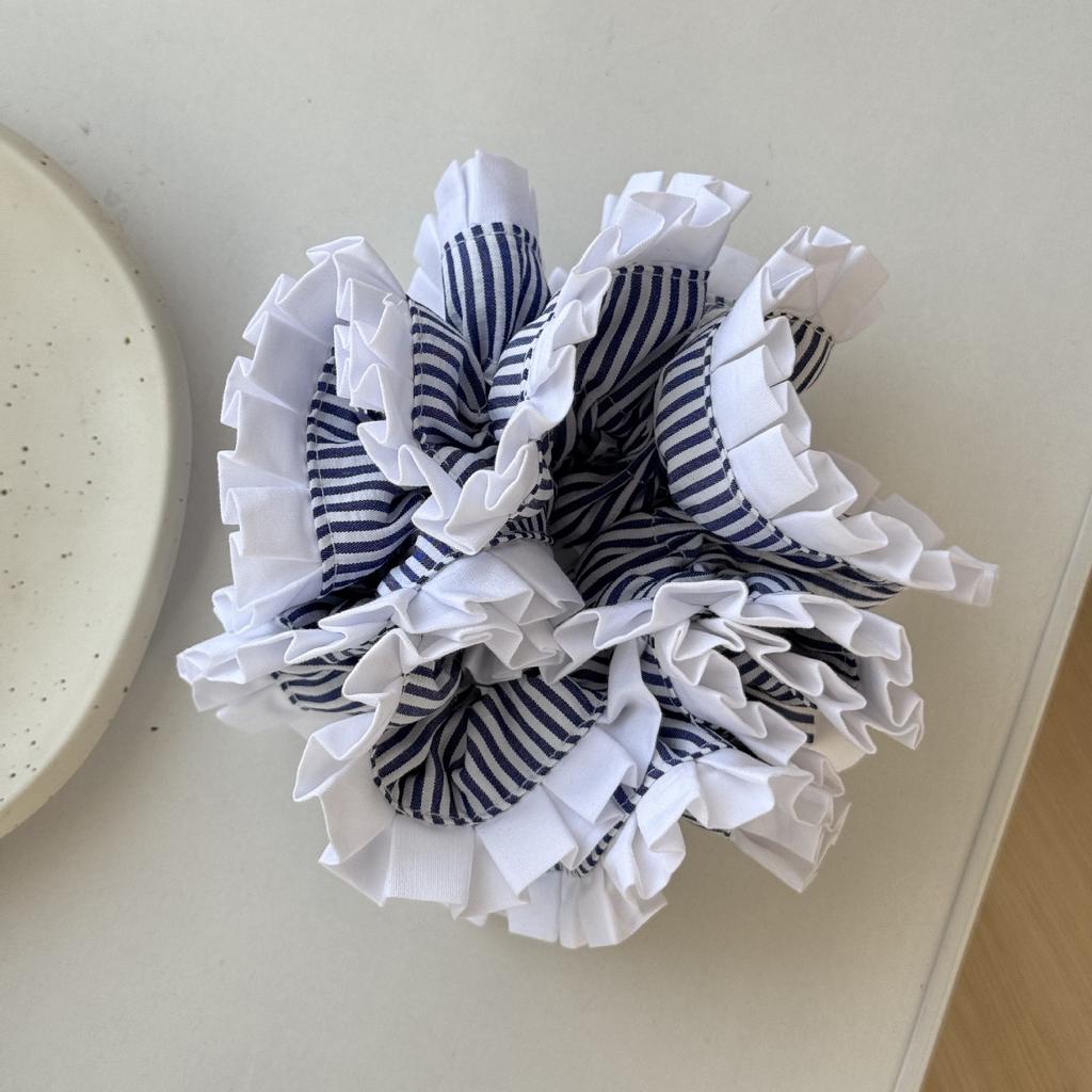 Große große Scrunchie Haaraccessoires für Frauen Mädchen koreanische Bänder elastisch führend Mode beliebt Erwachsene K-Pop neu im Geschenk Vintage