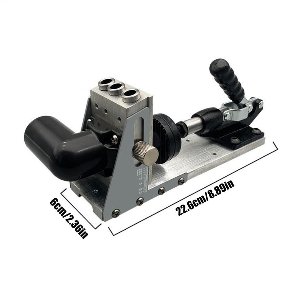 Angle Drill Guide Woodworking Hole Locator Precision Portable Punch Locator For Home Improvement Kitchen Cabinet Furniture